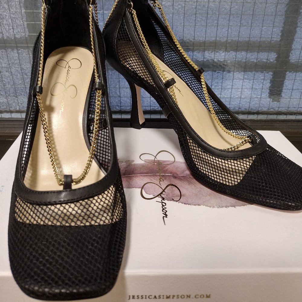 Jessica Simpson Mesh Pumps